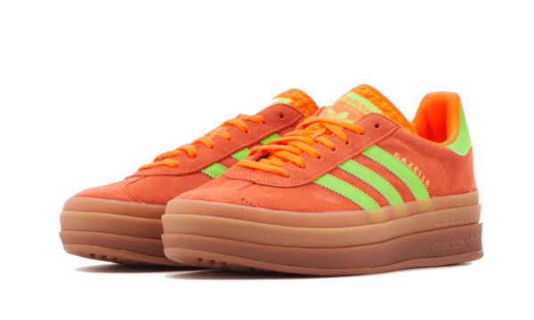Adidas Gazelle Bold Solar Orange Solar Green - H06126 - 2