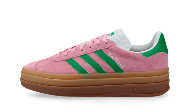 Adidas Gazelle Bold True Pink Green Cloud White - IE0420 - 1