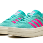 Adidas Gazelle Bold Flash Aqua Lucid Pink - ID7026 - 2