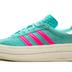 Adidas Gazelle Bold Flash Aqua Lucid Pink - ID7026 - 1
