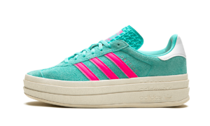 Adidas Gazelle Bold Flash Aqua Lucid Pink - ID7026 - 1