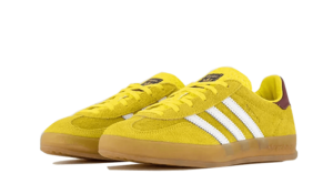 Adidas Gazelle Indoor Bright Yellow Burgundy - IE7003 - 2