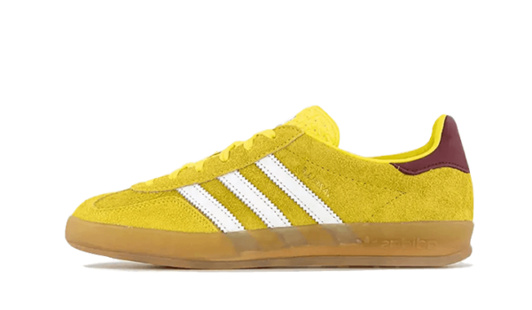 Adidas Gazelle Indoor Bright Yellow Burgundy - IE7003 - 1