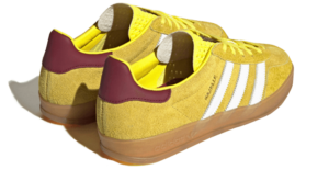Adidas Gazelle Indoor Bright Yellow Burgundy - IE7003 - 3