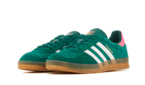 Adidas Gazelle Indoor Collegiate Green Lucid Pink - IG5929 - 2