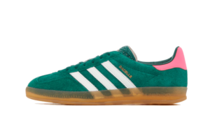 Adidas Gazelle Indoor Collegiate Green Lucid Pink - IG5929 - 1