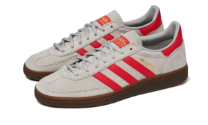 Adidas Handball Spezial Grey Two Hi-Res Red - EF5747 - 2
