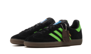 Adidas Samba Deco SPZL Core Black Lucid Lime - IF5738 - 3