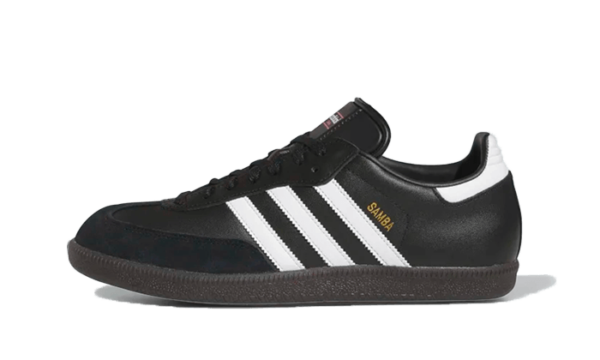 Adidas Samba Leather Black White - 19000 - 1