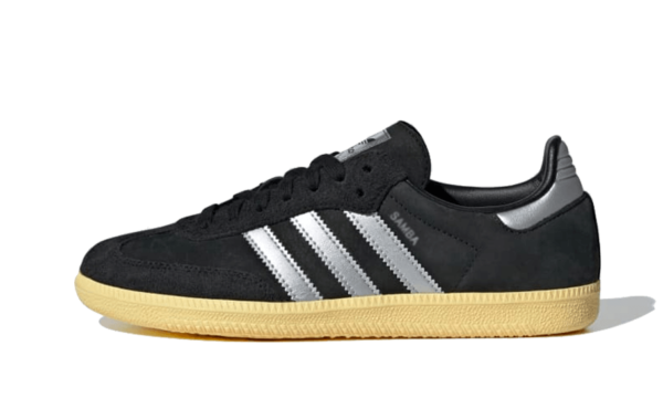 Adidas Samba OG Core Black Matte Silver - IE8128 - 1