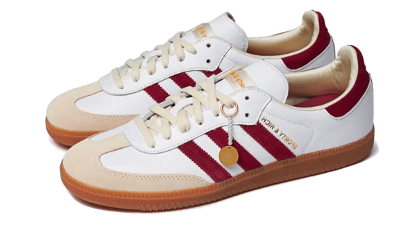 Adidas Samba OG Sporty & Rich White Core Burgundy - IF5660 - 2