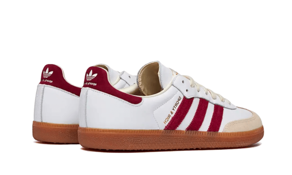 Adidas Samba OG Sporty & Rich White Core Burgundy - IF5660 - 3