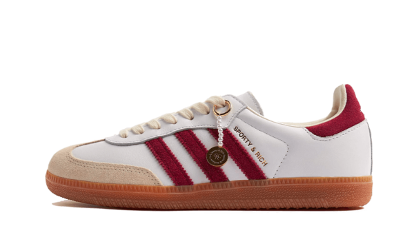 Adidas Samba OG Sporty & Rich White Core Burgundy - IF5660 - 1