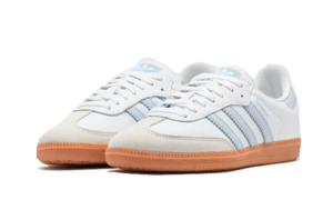 Adidas Samba OG White Halo Blue Gum - IE0877 - 2