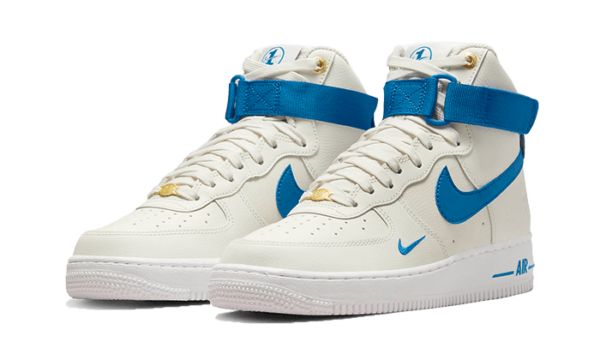 Nike Air Force 1 High 40th Anniversary White Blue - DQ7584-100 - 3