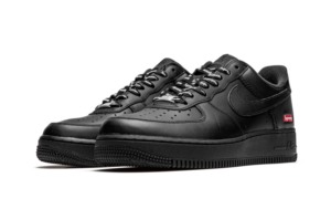 Nike Air Force 1 Low Black Supreme - CU9225-001 - 2