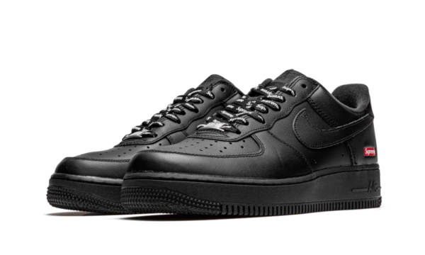 Nike Air Force 1 Low Black Supreme - CU9225-001 - 2