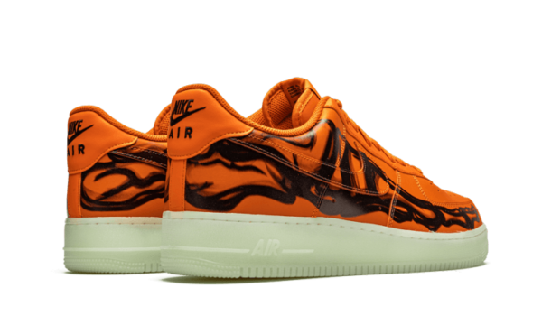 Nike Air Force 1 Low Orange Skeleton Halloween (2020) - CU8067-800 - 3