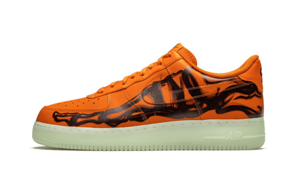 Nike Air Force 1 Low Orange Skeleton Halloween (2020) - CU8067-800 - 1
