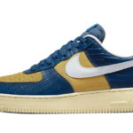 Nike Air Force 1 Low SP Undefeated 5 On It Blue Yellow Croc - DM8462-400 - 1
