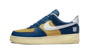 Nike Air Force 1 Low SP Undefeated 5 On It Blue Yellow Croc – DM8462-400 – 1