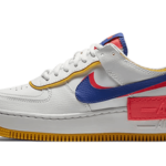 Nike Air Force 1 Shadow White Flash Crimson Astronomy Blue - CI0919-105 - 1