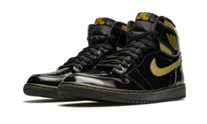 Air Jordan 1 High Black Metallic Gold - 555088-032 / 575441-032 - 2