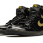 Air Jordan 1 High Black Metallic Gold - 555088-032 / 575441-032 - 2
