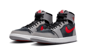 Air Jordan 1 High Zoom Air CMFT 2 Black Fire Red Cement - DV1307-060 - 2