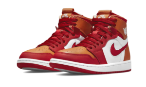 Air Jordan 1 High Zoom Air CMFT Fire Red Hot Curry - CT0979-603 - 2