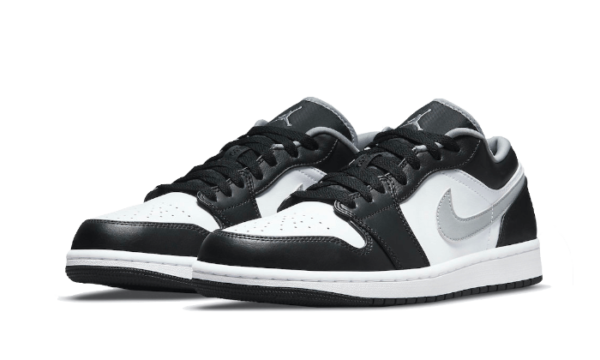 Air Jordan 1 Low Black White Particle Grey - 553558-040 / 553560-040 - 2