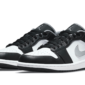 Air Jordan 1 Low Black White Particle Grey - 553558-040 / 553560-040 - 2