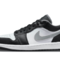 Air Jordan 1 Low Black White Particle Grey - 553558-040 / 553560-040 - 1