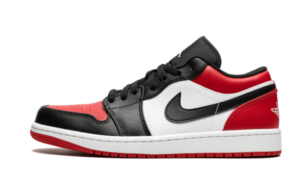 Air Jordan 1 Low Bred Toe (2021) - 553558-612 / 553560-612 - 1