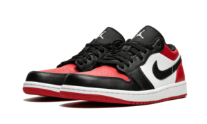 Air Jordan 1 Low Bred Toe (2021) - 553558-612 / 553560-612 - 2