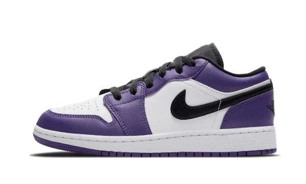 Air Jordan 1 Low Court Purple - 553560-500 - 1