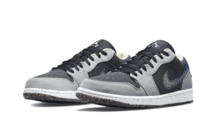 Air Jordan 1 Low Crater Black Grey - DM4657-001 - 2