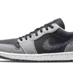 Air Jordan 1 Low Crater Black Grey - DM4657-001 - 1