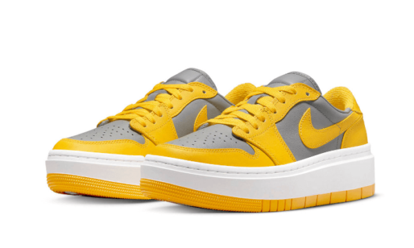 Air Jordan 1 Low Elevate Yellow Grey - DH7004-017 - 2
