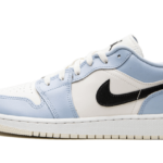 Air Jordan 1 Low Ice Blue Black - 554723-401 - 1