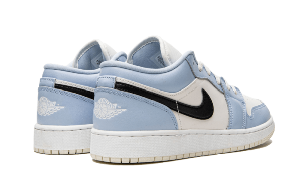 Air Jordan 1 Low Ice Blue Black - 554723-401 - 3