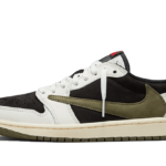 Air Jordan 1 Retro Low OG SP Travis Scott Olive - DZ4137-106 - 1