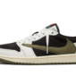 Air Jordan 1 Retro Low OG SP Travis Scott Olive - DZ4137-106 - 1