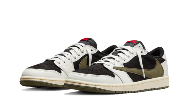 Air Jordan 1 Retro Low OG SP Travis Scott Olive - DZ4137-106 - 2