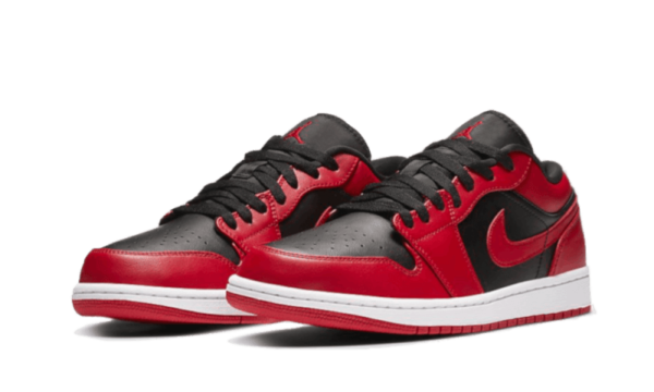 Air Jordan 1 Low Reverse Bred - 553558-606 / 553560-606 - 2