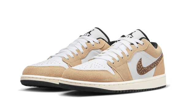 Air Jordan 1 Low SE Brown Elephant - DZ4130-201 / DZ5368-201 - 2