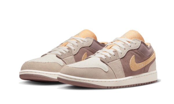 Air Jordan 1 Low SE Craft Sail Taupe Haze - DN1635-200 / DZ4465-200 - 2