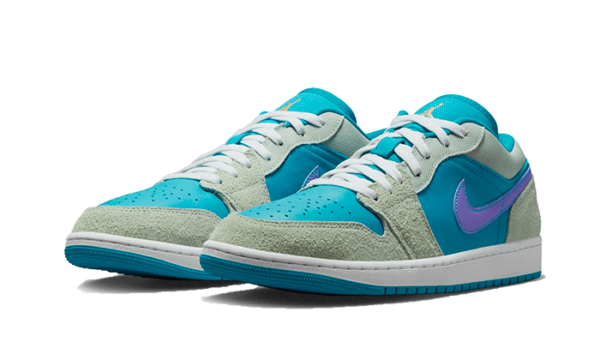 Air Jordan 1 Low SE Light Bone Aquatone - DX4374-300 / DX4334-300 - 2
