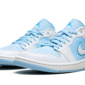 Air Jordan 1 Low SE Reverse Ice Blue - DV1299-104 - 2