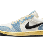 Air Jordan 1 Low SE WRMK Sashiko Denim - FN7670-493 - 1